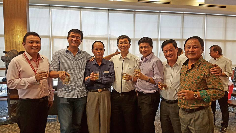 出席马来西亚林总副总会长拿督建南宗长公司安裕资源有限公司聚餐交流。安裕是马来西亚上市公司,是著名钢铁厂