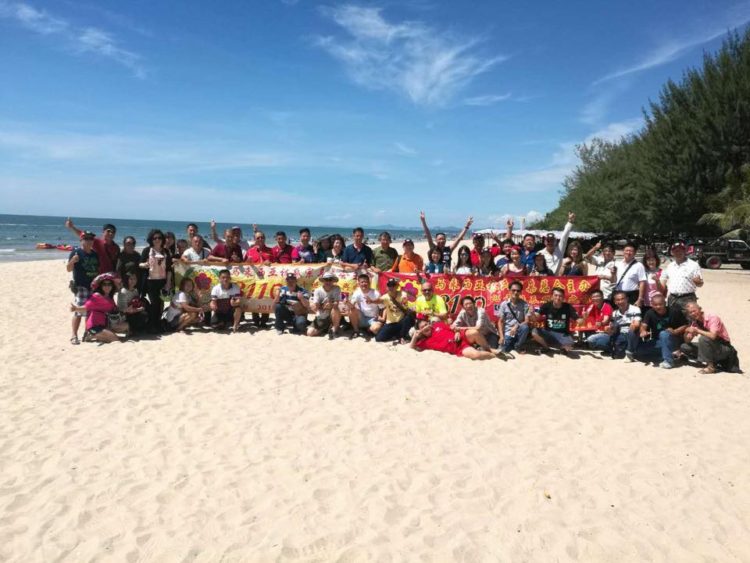 由马来西亚林氏宗亲总会举办的比干3110诞辰祭祖车队已经在昨天晚上抵达泰国曼谷，今天将会启程到泰国的青迈。