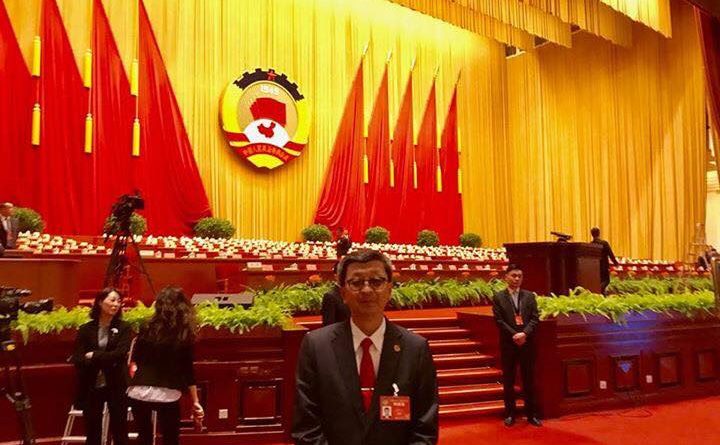 总会长丹斯里林福山出席中国北京全国第十二届第五次政协会议